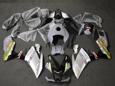 Compra Carenados Moto Aprilia RS4 50 125 2012-2018 - Blanco Plata Gris Negro