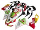 Compra Carenado Moto Aprilia RS4 50 125 2012-2018 - Blanco Rojo Verde Amarillo Alitalia