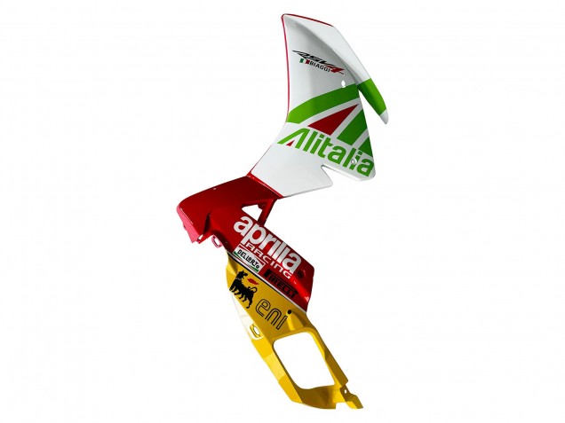 Compra Carenado Moto Aprilia RS4 50 125 2012-2018 - Blanco Rojo Verde Amarillo Alitalia