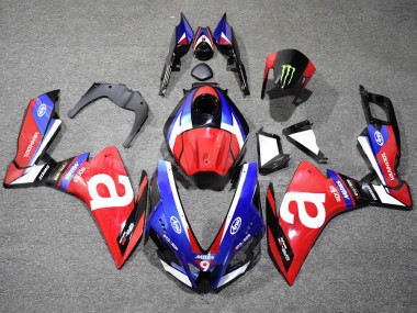 Compra Carenados Moto Aprilia RS4 50 125 2012-2018 - Blanco Azul Rojo