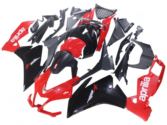 Compra Carenados Moto Aprilia RS4 50 125 2012-2018 - Rojo Negro Brillante