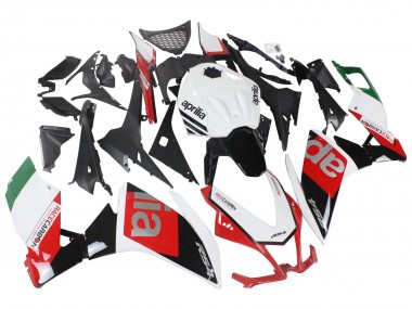 Compra Carenados Moto Aprilia RS4 50 125 2012-2018 - Blanco Rojo Verde Negro Brillante