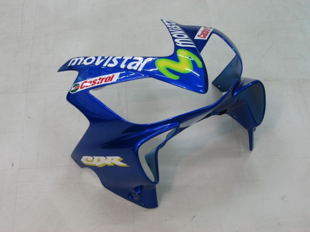 Compra Carenados Moto Honda CBR600 F4i 2004-2007 - Azul Amarillo Verde MoviStar