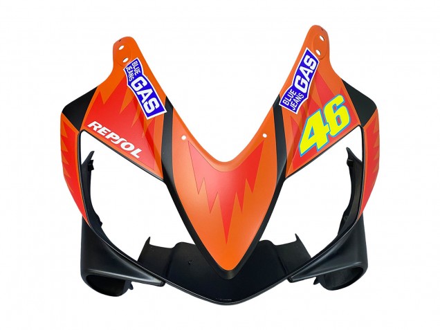 Compra Carenados Moto Honda CBR600 F4i 2004-2007 - Negro Mate Naranja Rossi