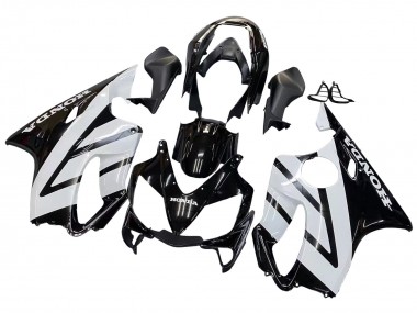 Compra Carenados Moto Honda CBR600 F4i 2004-2007 - Blanco Negro Brillante