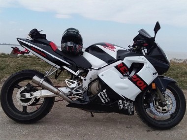Compra Carenados Moto Honda CBR600 F4i 2004-2007 - Blanco Negro Brillante Rojo Repsol