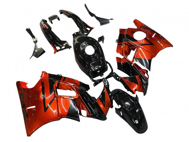 Compra Carenados Moto Honda CBR600 F2 1991-1994 - Naranja Negro Brillante