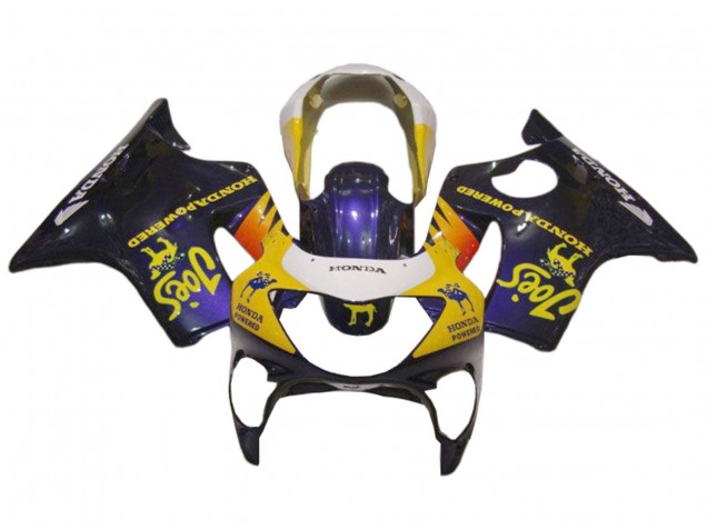 Compra Carenados Moto Honda CBR600 F4 1999-2000 - Blanco Amarillo Negro Brillante Joes