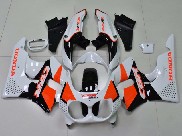 Compra Carenados Moto Honda CBR900RR 893 1992-1993 - Blanco Naranja Negro Brillante