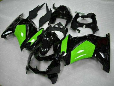 Compra Carenados Moto Kawasaki EX250 2008-2012 - Negro Brillante Verde
