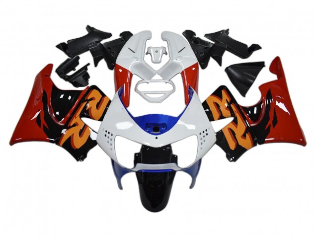 Compra Carenados Moto Honda CBR900RR 919 1998-1999 - Blanco Rojo Azul Negro Brillante
