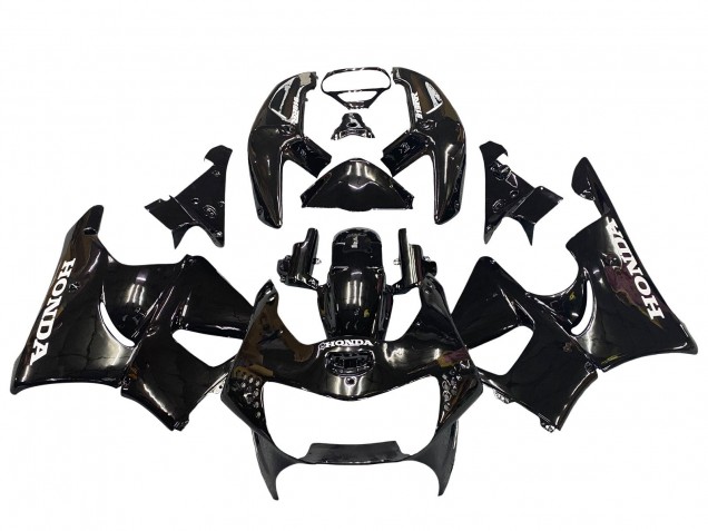 Compra Carenados Moto Honda CBR900RR 919 1998-1999 - Negro Brillante Blanco Calcomanías