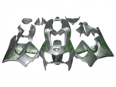 Compra Carenados Moto Honda CBR900RR 919 1998-1999 - Plata Verde Llama