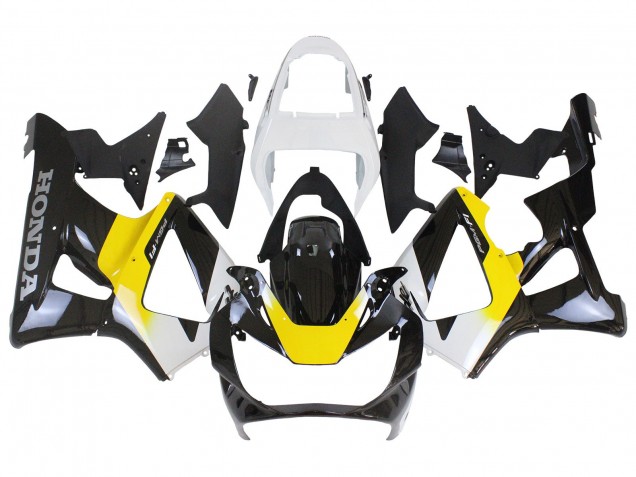 Compra Carenados Moto Honda CBR900RR 929 2000-2001 - Blanco Amarillo Negro Brillante
