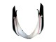 Compra Carenados Moto Ducati 848 2007-2014 - Blanco Rosa Negro Brillante Connie