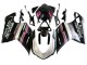 Compra Carenados Moto Ducati 848 2007-2014 - Blanco Rosa Negro Brillante Connie