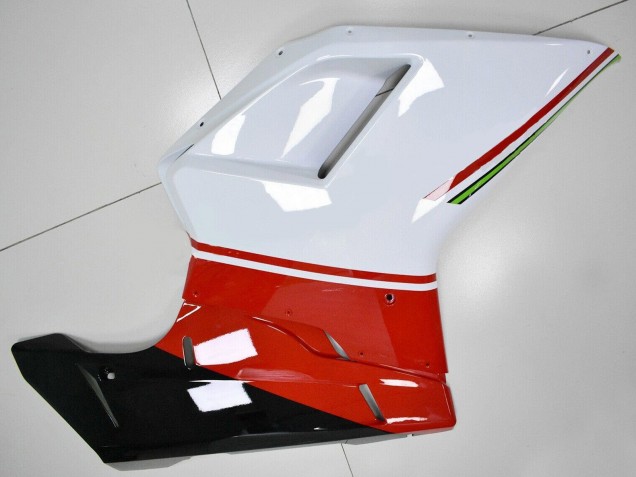 Compra Carenados Moto Ducati 848/1098/1198 2007-2014 - Blanco Rojo Verde Negro Brillante
