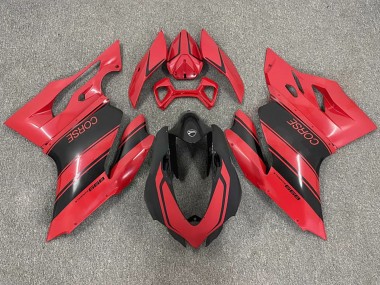 Compra Carenados Moto Ducati 999 2003-2004 - Rojo Negro Brillante Corse