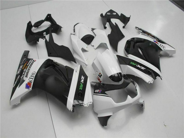 Compra Carenados Moto Kawasaki EX250 2008-2012 - Blanco Negro Verde