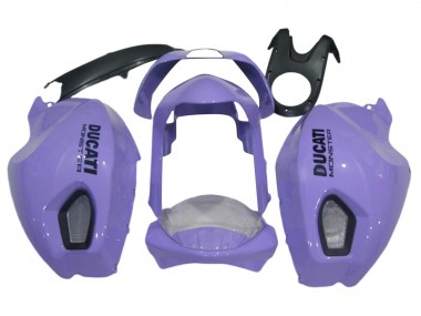 Compra Carenados Moto Ducati Monster 696 796 1100 1100S 2008-2012 - Púrpura Claro Monstruo