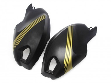 Compra Carenados Moto Ducati Monster 696 796 1100 1100S 2008-2012 - Negro Mate Oro