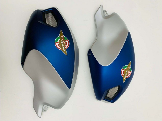 Compra Carenados Moto Ducati Monster 696 796 1100 1100S 2008-2012 - Azul Oscuro Plata