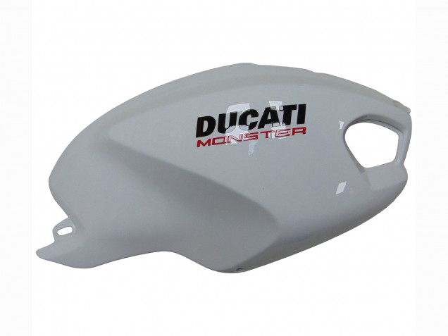 Compra Carenados Moto Ducati Monster 696 796 1100 1100S 2008-2012 - Blanco Rojo Negro Brillante