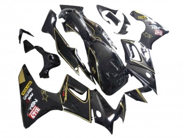Compra Carenados Moto Honda CBR125R 2002-2006 - Negro Brillante Oro