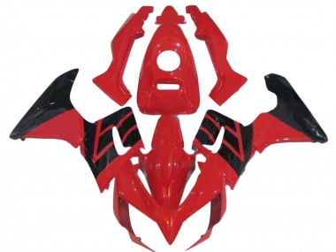 Compra Carenados Moto Honda CBR125R 2002-2006 - Rojo Negro Brillante Raya