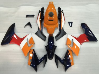 Compra Carenados Moto Honda CBR125R 2002-2006 - Naranja Blanco Rojo Negro Brillante
