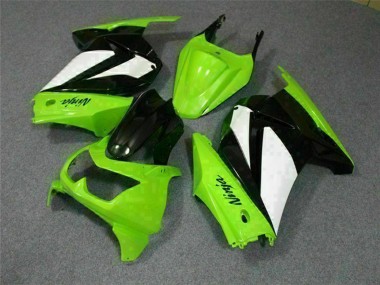 Compra Carenados Moto Kawasaki EX250 2008-2012 - Verde Blanco Negro