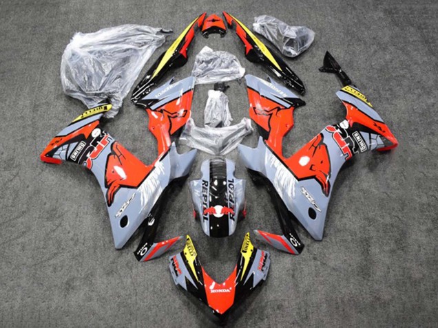 Compra Carenados Moto Honda CBR500R 2013-2015 - Nardo Gris Brillante Amarillo Negro Brillante Repsol HRC Rojo Bull