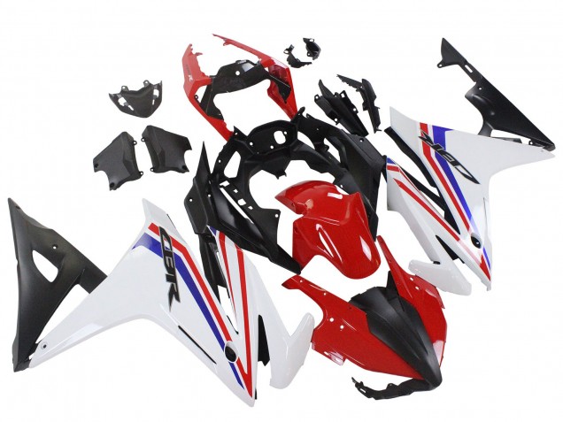 Compra Carenados Moto Honda CBR500R 2016-2018 - Blanco Rojo Azul Negro Mate