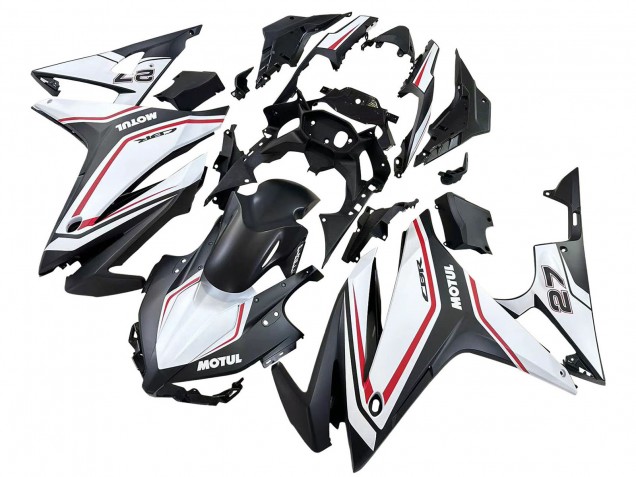Compra Carenados Moto Honda CBR500R 2016-2018 - Blanco Rojo Negro Mate