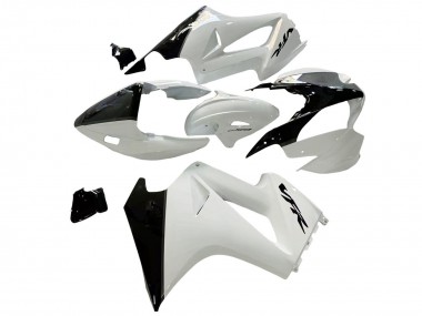 Compra Carenados Moto Honda VFR 800 2002-2013 - Blanco Perla Negro Brillante Calcomanía