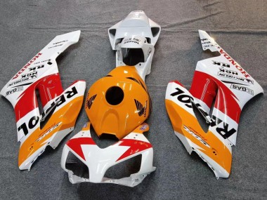 Compra Carenados Moto Honda CBR1000RR 2004-2005 - Blanco Naranja Negro Rojo Repsol