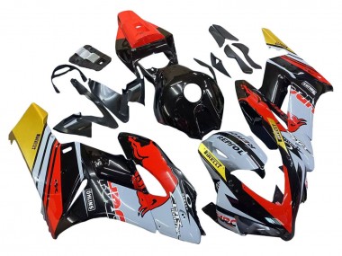 Compra Carenados Moto Honda CBR1000RR 2004-2005 - Amarillo Rojo Blanco Lustroso Rojo Bull Repsol HRC