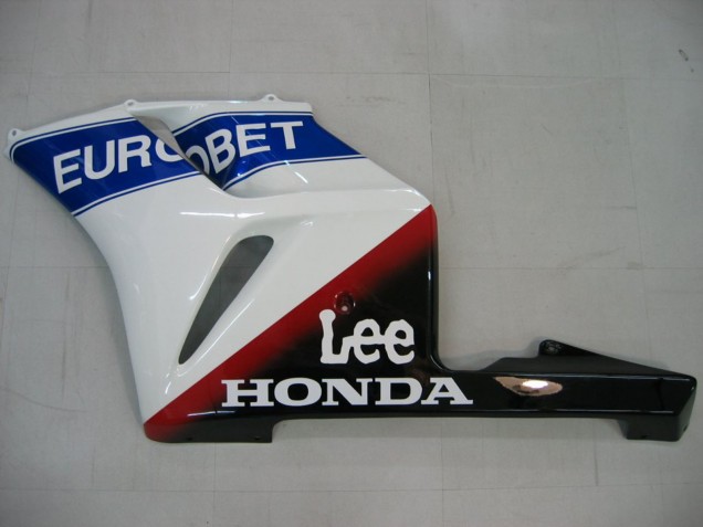 Compra Carenados Moto Honda CBR1000RR 2004-2005 - Blanco Azul Rojo Negro Brillante Estrella EuroBet Lee