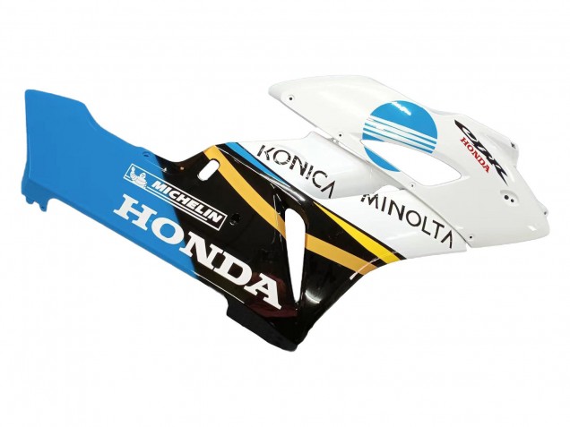 Compra Carenados Moto Honda CBR1000RR 2004-2005 - Blanco Azul Claro Amarillo Negro Konica Minolta