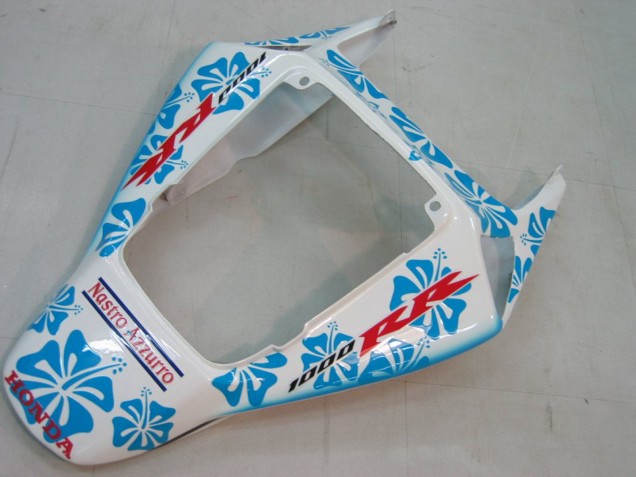 Compra Carenados Moto Honda CBR1000RR 2004-2005 - Blanco Azul Nieve Nastro Azzurro 46