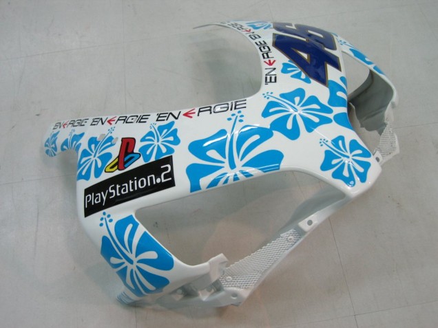 Compra Carenados Moto Honda CBR1000RR 2004-2005 - Blanco Azul Nieve Nastro Azzurro 46