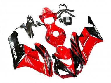 Compra Carenados Moto Honda CBR1000RR 2004-2005 - Rojo Negro Brillante Carrera