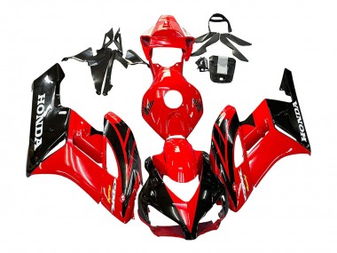 Compra Carenados Moto Honda CBR1000RR 2004-2005 - Rojo Negro Brillante Carrera