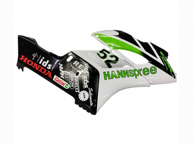 Compra Carenados Moto Honda CBR1000RR 2004-2005 - Blanco Verde Negro Brillante Hannspree 52