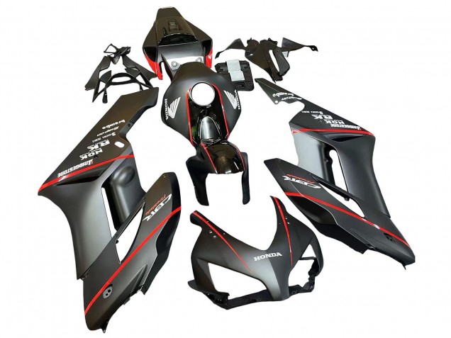 Compra Carenados Moto Honda CBR1000RR 2004-2005 - Negro Brillante Gris Brillante Rojo Raya