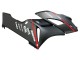 Compra Carenados Moto Honda CBR1000RR 2004-2005 - Negro Brillante Gris Brillante Rojo Raya