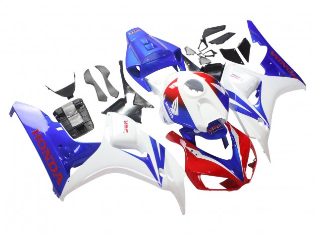 Compra Carenado Moto Honda CBR1000RR 2006-2007 - Blanco Rojo Azul HRC