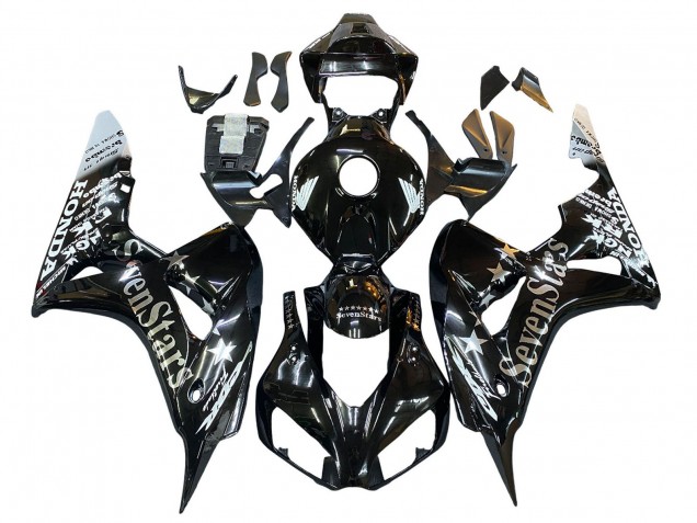 Compra Carenados Moto Honda CBR1000RR 2006-2007 - Negro Brillante Oro SevenStars