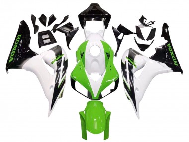Compra Carenado Moto Honda CBR1000RR 2006-2007 - Blanco Verde Negro Brillante