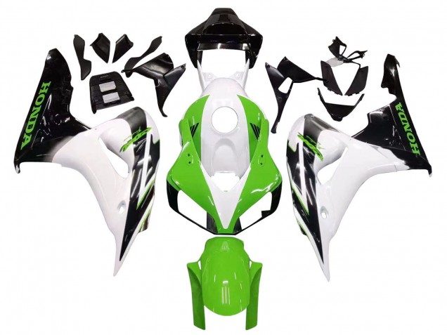 Compra Carenado Moto Honda CBR1000RR 2006-2007 - Blanco Verde Negro Brillante